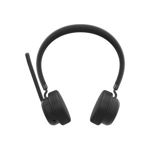 Lenovo Wireless VoIP Headset - Microsoft Teams Certification - Stereo - Wireless - Bluetooth - Over-the-head, On-ear - Binaural - Supra-aural