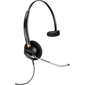 Plantronics® EncorePro Monaural Over-The-Head Headset, HW510V, Black, 89435-01
