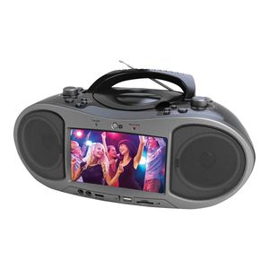 Naxa NDL-256 - DVD player - Bluetooth - portable - display: 7"