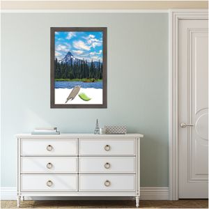 Amanti Art Hardwood Chocolate Picture Frame