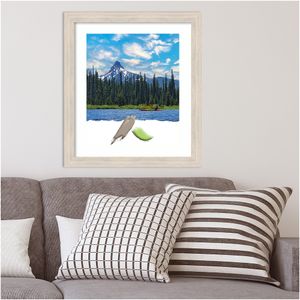 Amanti Art Rectangular Narrow Wood Picture Frame