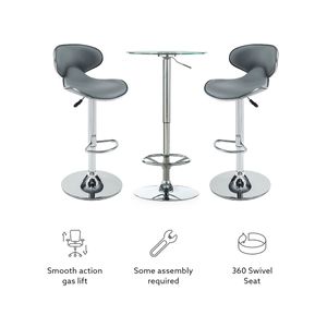 Powell Josiah 3-Piece Pub Table Set