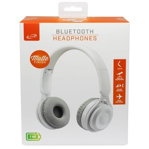 iLive 40mm Driver Wireless Headphones, White, IAHB53W