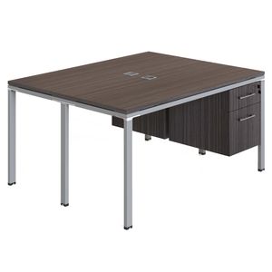 Boss Office Products Simple System Workstation Double Desks