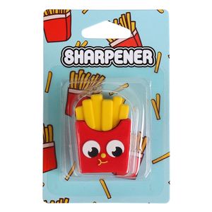 Office Depot® Brand Fun Shaped 1-Hole Manual Pencil Sharpener, French Fries