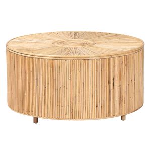 bali & pari Miami Rattan Coffee Table