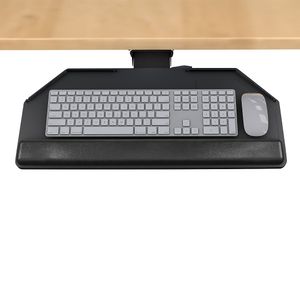 Fellowes® Solution 1CC Adjustable Keyboard Platform Combo For Diagonal Corner Worksurfaces