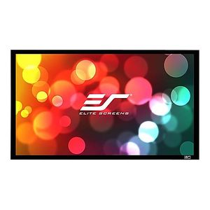 Elite Screens SableFrame 2 Series - Projection screen - wall mountable - 100" (100 in) - 16:9 - CineWhite - black