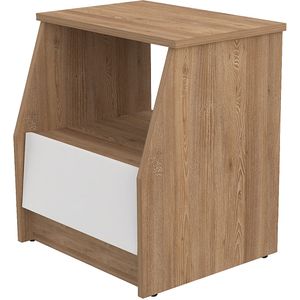 Inval Open Cubby Nightstand
