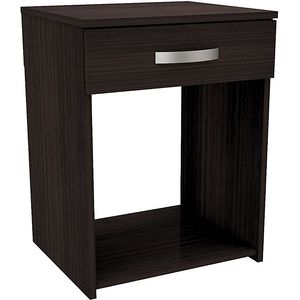 Inval 1 Drawer Nightstand with Open Shelf