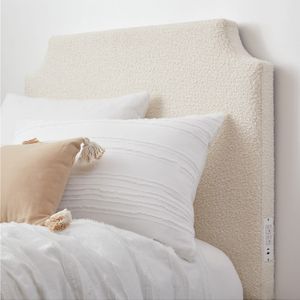 Dormify Jordyn Charging Boucle Headboard