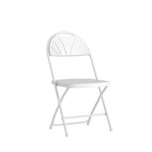 Flash Furniture HERCULES Plastic Fan-Back Folding Chair
