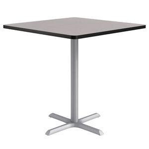 KFI Studios Proof Square Conference Table with Pedestal X Base