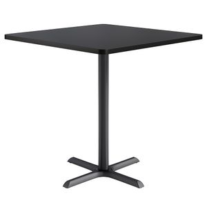 KFI Studios Proof Square Conference Table with Pedestal X Base