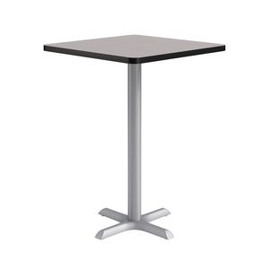 KFI Studios Proof Square Conference Table with Pedestal X Base