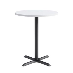 KFI Studios Proof Round Conference Table with Pedestal X Base