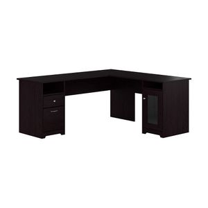 Bush Furniture Cabot 72"W L-Shaped Computer Desk With Storage