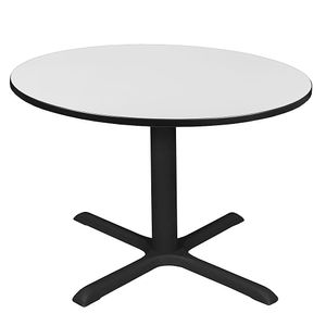 Regency Cain Round X-Base Breakroom Table