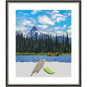 Amanti Art Theo Narrow Wood Picture Frame