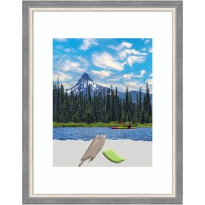 Amanti Art Theo Narrow Wood Picture Frame