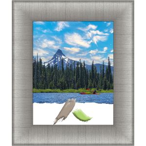 Amanti Art Elegant Brushed Picture Frame