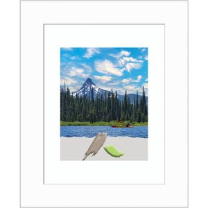 Amanti Art Basic Narrow Wood Picture Frame