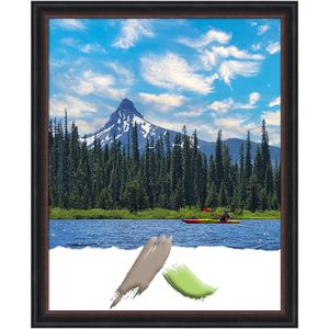 Amanti Art Salon Scoop Wood Picture Frame