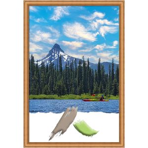 Amanti Art Salon Scoop Wood Picture Frame