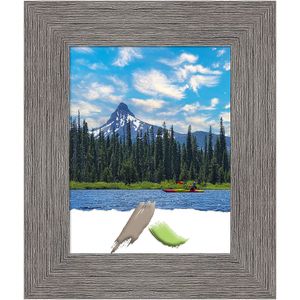 Amanti Art Pinstripe Plank Picture Frame