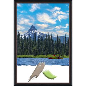 Amanti Art Salon Scoop Wood Picture Frame