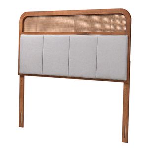 Baxton Studio Esti Mid-Century Modern Headboard