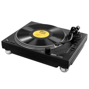 Gemini TT-4000 Direct-Drive 3-Speed High-Torque Turntable, 3.54"H x 13.7"W x 16.85"D, Black