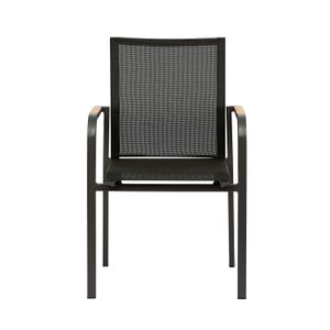 Eurostyle Tristan Outdoor Furniture Stackable Armchairs