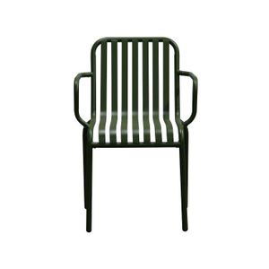 Eurostyle Enid Outdoor Furniture Steel Stackable Armchairs