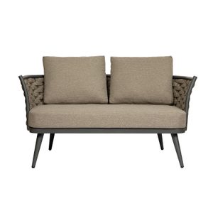 Eurostyle Solna Fabric Outdoor Furniture Loveseat