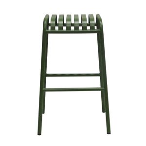 Eurostyle Enid Outdoor Furniture Steel Stackable Bar Stools