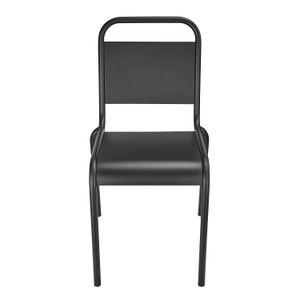 Eurostyle Otis Outdoor Furniture Aluminum Stackable Side Chairs