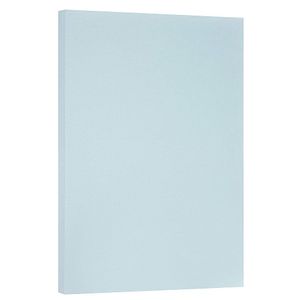JAM Paper® Vellum Bristol Card Stock, Pool Blue, Ledger (11" x 17"), 110 lb, Pack Of 50