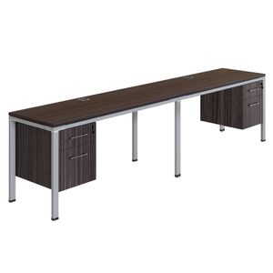 Boss Office Products Simple System Double Desk