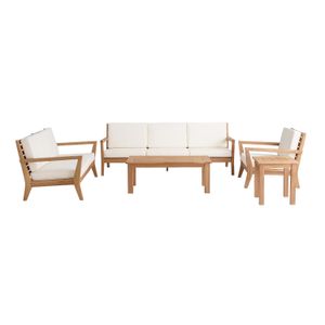 Linon Clemmet 5-Piece Outdoor Set
