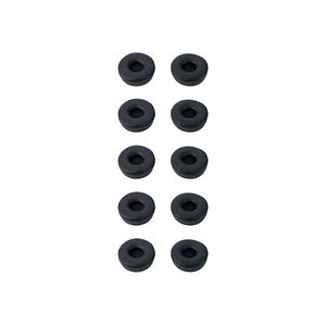 Jabra Engage Ear Cushions - Black - Leatherette - 5 Pair