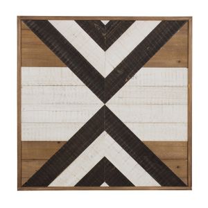 Uniek Kate And Laurel Shiplap Wood Plank Art