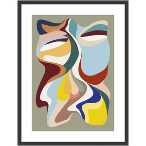 Amanti Art Born Again 3 by Design Fabrikken Wood Framed Wall Art Print