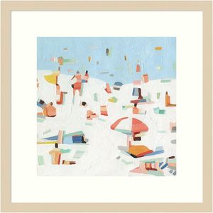Amanti Art Summer Confetti III by Emma Scarvey Wood Framed Wall Art Print