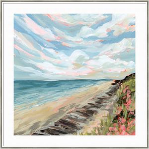 Amanti Art Connecticut by Emily Kenney Wood Framed Wall Art Print