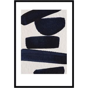 Amanti Art Japandi 5 by Simon West Wood Framed Wall Art Print