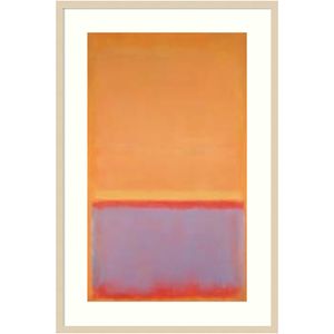 Amanti Art Untitled 1954 by Mark Rothko Wood Framed Wall Art Print