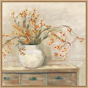Amanti Art Bittersweet Bouquet by Carol Rowan Framed Canvas Wall Art Print