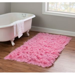 Linon Flokati Area Rug