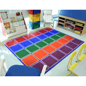 Joy Carpets Kid Essentials Rectangular Area Rug